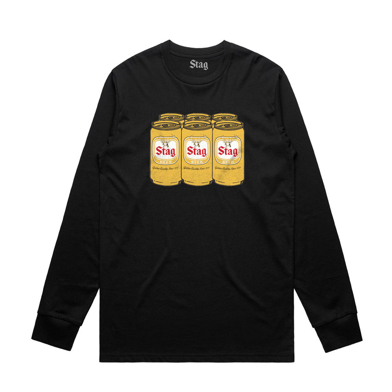 6 PACK LONG SLEEVE TEE