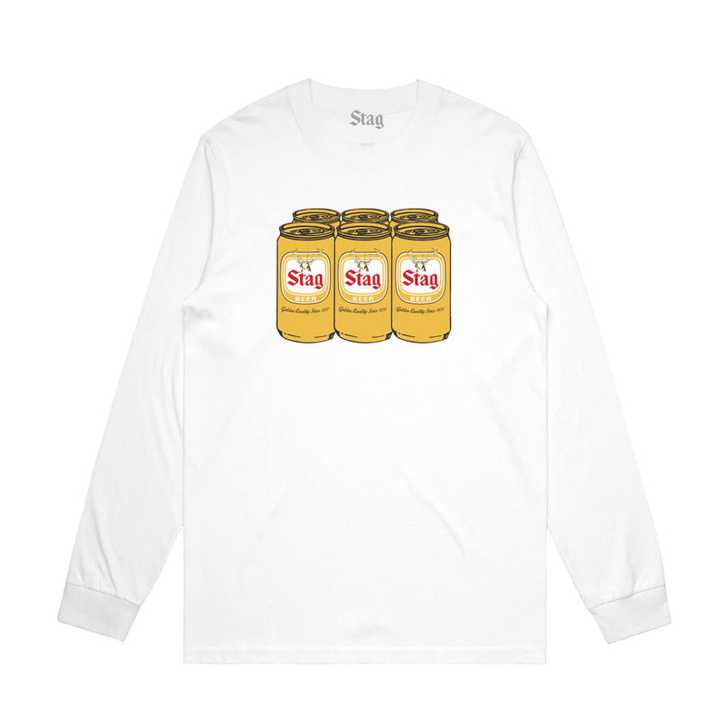 6 PACK LONG SLEEVE TEE