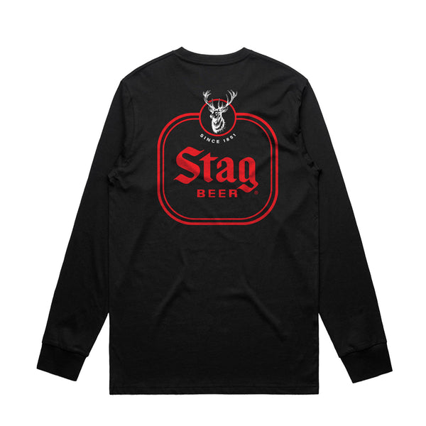 STAG BEER LOVER LONG SLEEVE TEE