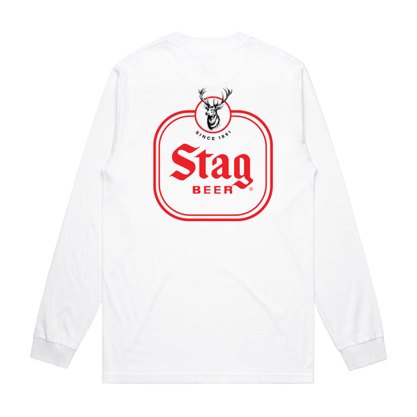 STAG BEER LOVER LONG SLEEVE TEE